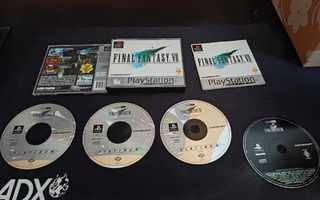 Playstation 1 Final Fantasy 7, 8 ja 9 (VII, VIII, IX) CIB