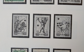 1955 Suomi postimerkki 4 kpl