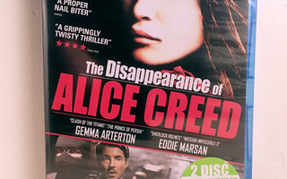 The Disappearance Of Alice Creed (2009) blu-ray *UUSI*