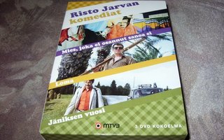 Risto Jarvan Komediat - 3DVD BOXI