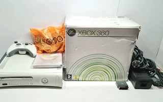 Xbox 360 20GB konsoli alkuperäisessä laatikossa