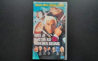 VHS: Mies Ja Alaston Ase 33 1/3 - Viimeinen Solvaus (1994)