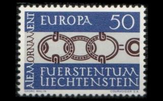 Liechtenstein 454 ** Europa (1965)