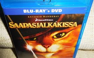 Saapasjalkakissa [Blu-ray + DVD]