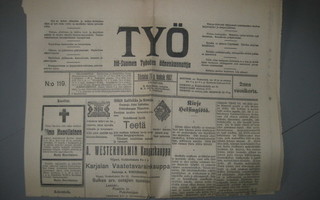 Sanomalehti : Työ 28.5.1907