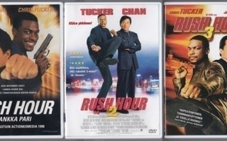 Rush Hour  1 - 3  (3DVD)  Jackie Chan, Chris Tucker