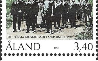 Åland 1992 Maakuntapäivät välilöpari ** LaPe 061