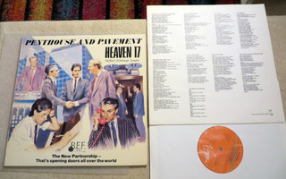HEAVEN 17: Penthouse & Pavement LP - Synth, electronic