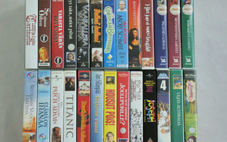 VHS- kasetteja
