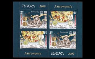 Romania 6357-8BL445_I ** Europa astronomia (2009)