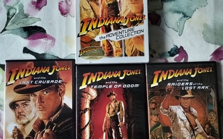 INDIANA JONES TRILOGIA-3 DVDtä, Lucasfilm, v.2008