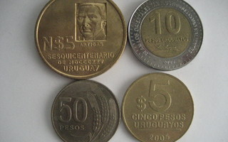 URUGUAI  1970 - 2005 4 KPL