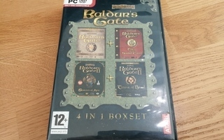 Baldur's Gate I & II ja lisäosat PC DVD
