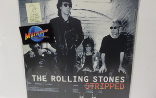 ROLLING STONES - STRIPPED  1ST UK & EU -95 EX-/EX- 2LP