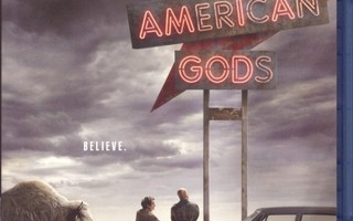 American Gods - Kausi 1 (Ian McShane, Ricky Whittle)