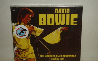 David Bowie 2CD The Marquee Club Reheasals London 1973