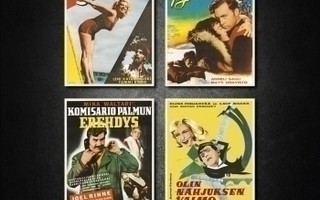 Suomen Filmiteollisuuden parhaat 60-luku osa 1 (4xDVD)