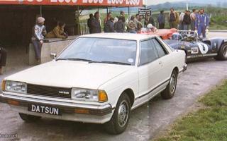 1981 Datsun Bluebird Coupe SSS jne esite - KUIN UUSI  12 siv