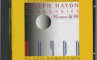 HAYDN / BERGLUND / FCO: Symphonies 92 & 99 – Ondine CD 1993