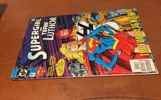 DC SUPERGIRL AND TEAM LUTHOR 1/1993 HYVÄ