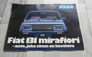 Fiat 131 Mirafiori esite