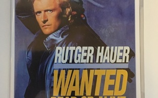 Wanted : Dead Or Alive (1987) Rutger Hauer (Blu-ray) UUSI
