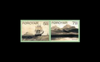 Fär-saaret 596-7 ** Vanhoja litografeja, laiva (2007)