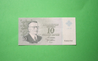 10 Markkaa 1963