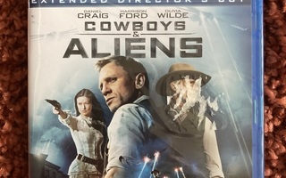Cowboys & Aliens Blu-ray + DVD  UUSI muoveissa