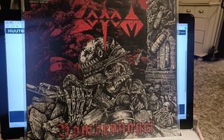 Sodom – Bombenhagel 12", EP, Limited Edition, Red  vinyyli