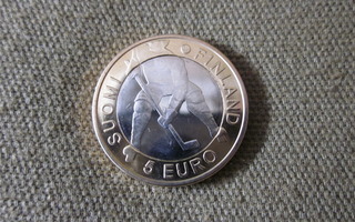 Suomi 5 euro, jääkiekon MM-kisat, v. 2012, bu