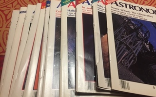 ASTRONOMY MAGAZINE VUOSIKERTA 1986 HYVÄ