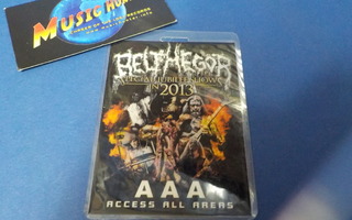 BELPHEGOR BACKSTAGEPASSI VUODELTA 2013