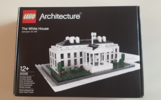 LEGO ARCHITECTURE (21006) THE WHITE HOUSE (koottu)