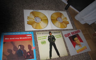 CLIFF RICHARD 4 LP levyä !
