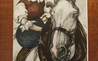 Hevonen ja nainen kulkenut