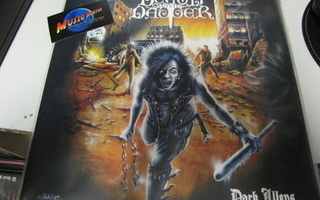 DEATH WITH A DAGGER - DARK ALLEYS LP UUSI+