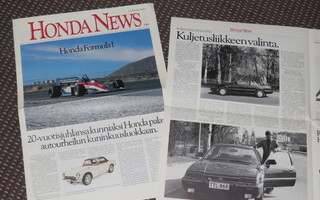 1984 Honda News 2/83 - KUIN UUSI - suom