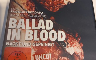 Ballad in blood .blu-ray. Uusi