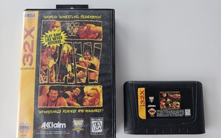 WWF Raw - Sega Genesis 32X (aluevapaa)