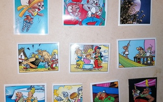 Panini Tarrat Asterix Tom &  Jerry  + WWF