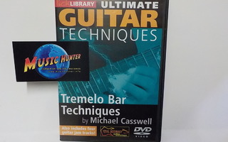 ULTIMATE GUITAR - TREMELO BAR TECHNIQUES UUSI DVD