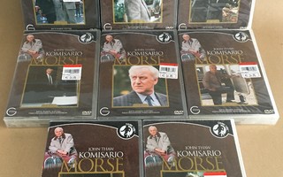 Komisario Morse -sarjakaudet 1-8 DVD
