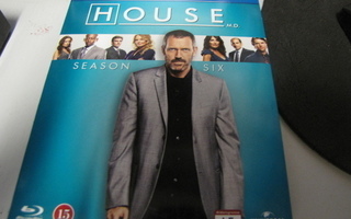 HOUSE 6.KAUSI BLU-RAY UUSI