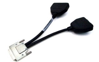 Dell VHDCI To Quad Displayport Adapter Cable (näyttökaapeli)