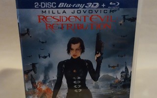 RESIDENT EVIL: RETRIBUTION 3D  (BD)
