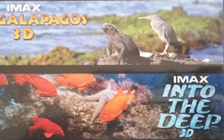 GALAPAGOS,INTO THE DEEP,MUMMIES 3D  -Blu-Ray