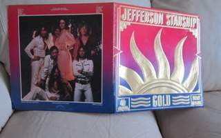 Jefferson Starship LP Gold USA 1979 Grunt Records + 7" sinkk