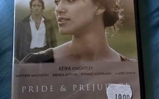 DVD Pride & Prejudice (muoveissa)