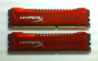 Kingston HyperX Savage DDR3 8Gb 1600MHz.